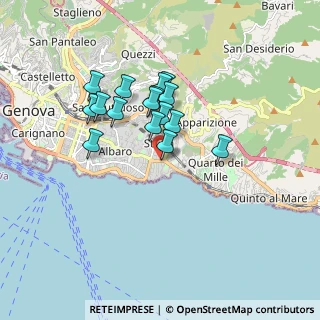 Mappa Via Caprera, 16147 Genova GE, Italia (1.39313)