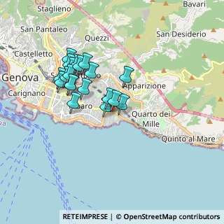 Mappa Via Pelio, 16147 Genova GE, Italia (1.5695)