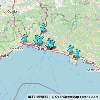 Mappa Via Pelio, 16147 Genova GE, Italia (9.24167)