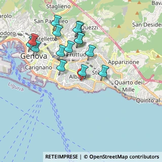 Mappa Via Cesare Rossi, 16146 Genova GE, Italia (1.99067)