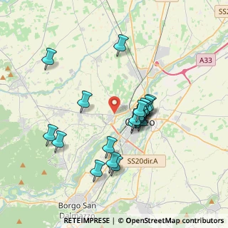 Mappa Via Valle Maira, 12100 Cuneo CN, Italia (3.289)