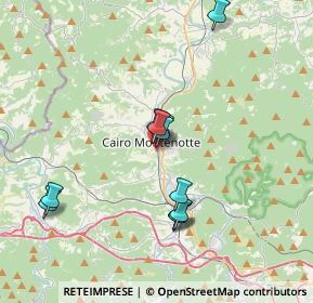 Mappa Via Romana, 17014 Cairo Montenotte SV, Italia (3.33)