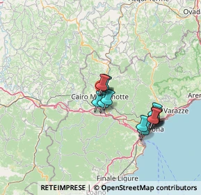 Mappa Via Romana, 17014 Cairo Montenotte SV, Italia (11.69)