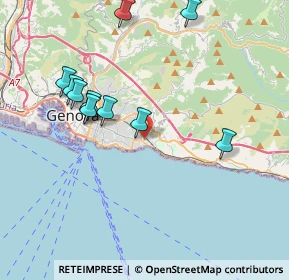 Mappa Via Vittorino Era, 16147 Genova GE, Italia (4.00455)