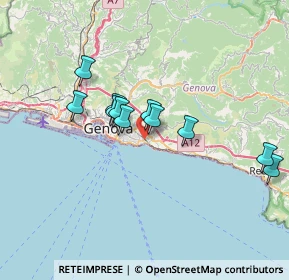 Mappa Via Vittorino Era, 16147 Genova GE, Italia (5.93273)