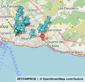 Mappa Via Vittorino Era, 16147 Genova GE, Italia (2.187)