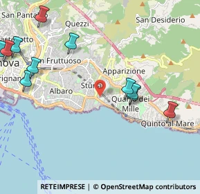Mappa Via Vittorino Era, 16147 Genova GE, Italia (2.72273)