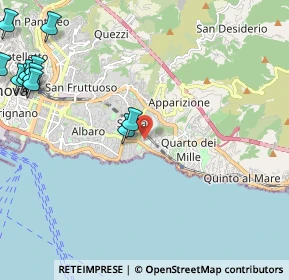 Mappa Via Vittorino Era, 16147 Genova GE, Italia (3.18818)