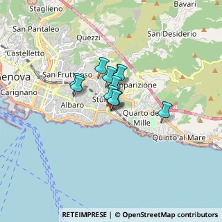 Mappa Via Vittorino Era, 16147 Genova GE, Italia (0.92636)