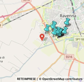 Mappa Carraia Madonnina, 48124 Ravenna RA, Italia (1.59714)