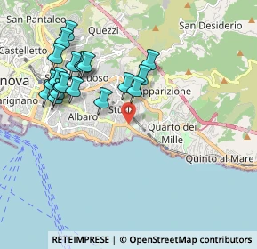 Mappa Piazza Sturla, 16147 Genova GE, Italia (2.054)