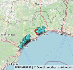Mappa Strada di Pratozanino, 16016 Sciarborasca GE, Italia (11.0075)