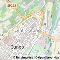Mapa Cuneo