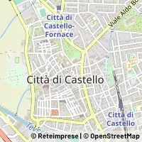 Mapa Città di Castello