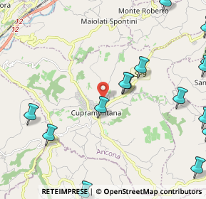 Mappa 60034 Cupramontana AN, Italia (3.2)