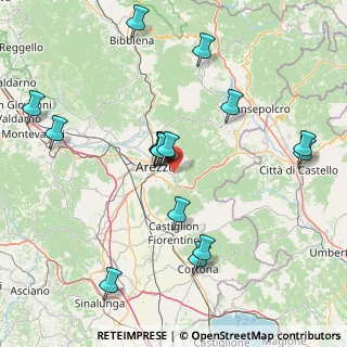 Mappa Via Santa Fiora, 52100 Arezzo AR, Italia (17.21688)
