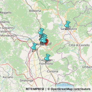 Mappa Via Santa Fiora, 52100 Arezzo AR, Italia (7.19909)