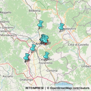 Mappa Via Santa Fiora, 52100 Arezzo AR, Italia (8.81769)