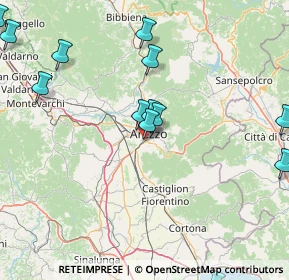 Mappa Via Giacomo Leopardi, 52100 Arezzo AR, Italia (20.65385)