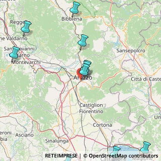 Mappa Via Giacomo Leopardi, 52100 Arezzo AR, Italia (38.906)