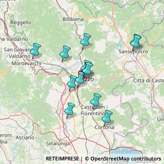 Mappa Via Giacomo Leopardi, 52100 Arezzo AR, Italia (13.02615)