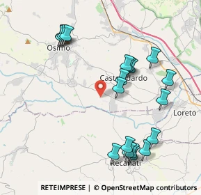 Mappa Via Albanacci, 60022 Castelfidardo AN, Italia (4.48632)