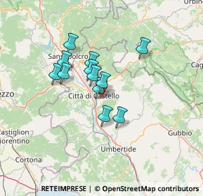 Mappa Bisacchi vocabolo San Giovanni, 06012 Città di Castello PG, Italia (10.26)