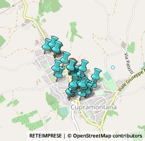 Mappa Cupramontana, 60034 Cupramontana AN, Italia (0.29667)