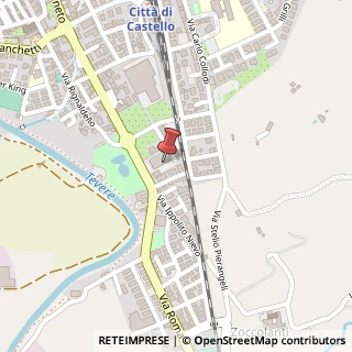Mappa Viale V. E. Orlando, 24 bis, 06012 Città di Castello, Perugia (Umbria)