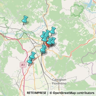 Mappa Via Generale da Bormida, 52100 Arezzo AR, Italia (4.75818)