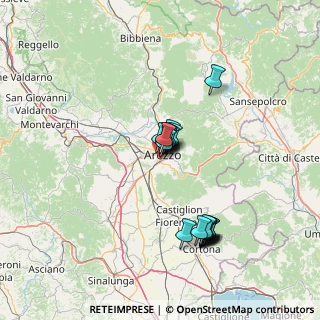 Mappa Via Generale da Bormida, 52100 Arezzo AR, Italia (12.18)