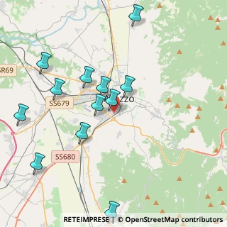 Mappa Via Generale da Bormida, 52100 Arezzo AR, Italia (4.4875)