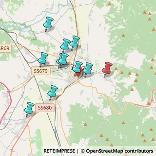 Mappa Via Generale da Bormida, 52100 Arezzo AR, Italia (3.41091)