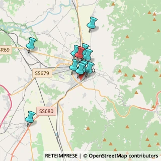 Mappa Via Generale da Bormida, 52100 Arezzo AR, Italia (2.585)