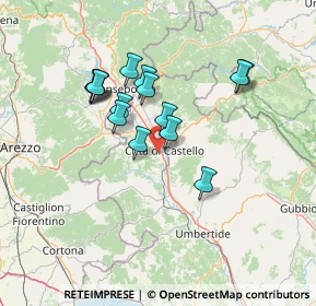 Mappa Via Alice Hallgarten, 06012 Città di Castello PG, Italia (12.344)