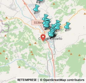 Mappa Via Alice Hallgarten, 06012 Città di Castello PG, Italia (2.922)