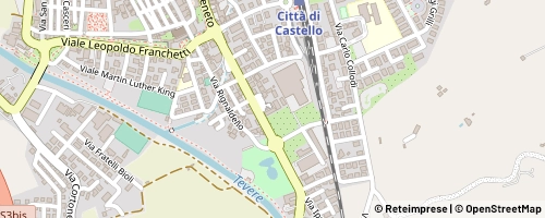 Mappa Città di Castello