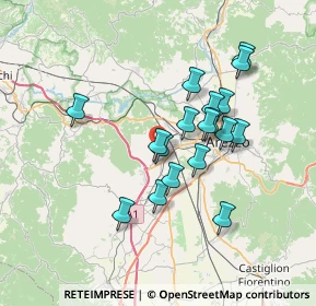 Mappa Località il Poggetto, 52100 Battifolle AR, Italia (6.26222)