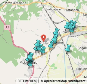 Mappa Località il Poggetto, 52100 Battifolle AR, Italia (1.943)