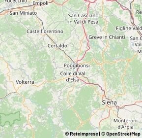 Mappa 53034 Poggibonsi SI, Italia (11.5)