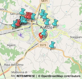 Mappa Largo 2 Giugno, 52100 Arezzo AR, Italia (2.161)