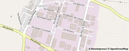 Mappa Osimo