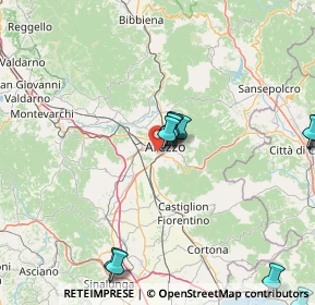 Mappa Via Eugenio Montale, 52100 Arezzo AR, Italia (21.02538)