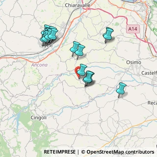 Mappa Via Fraschetale Basso, 60024 Filottrano AN, Italia (8.02944)
