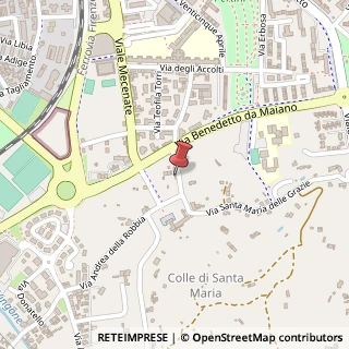 Mappa Via Santa Maria delle Grazie, 54, 52100 Arezzo, Arezzo (Toscana)