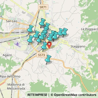 Mappa Via Santa Maria delle Grazie, 52100 Arezzo AR, Italia (1.30389)