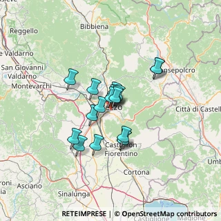 Mappa Via Santa Maria delle Grazie, 52100 Arezzo AR, Italia (9.44722)