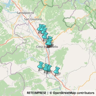 Mappa Viale V. E. Orlando, 06018 Città di Castello PG, Italia (5.47545)