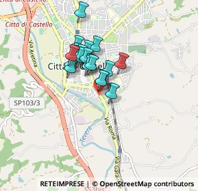 Mappa Via del Fossitello, 06012 Città di Castello PG, Italia (0.635)