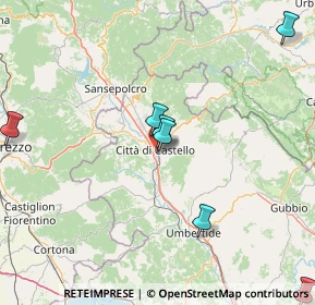 Mappa Via del Fossitello, 06012 Città di Castello PG, Italia (28.28)